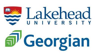 Logo of Lakehead University through Georgian College